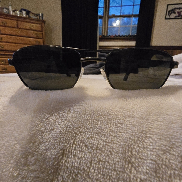 BOLLE BLACK METAL SPORTS WRAP EYEGLASSES FRAMES